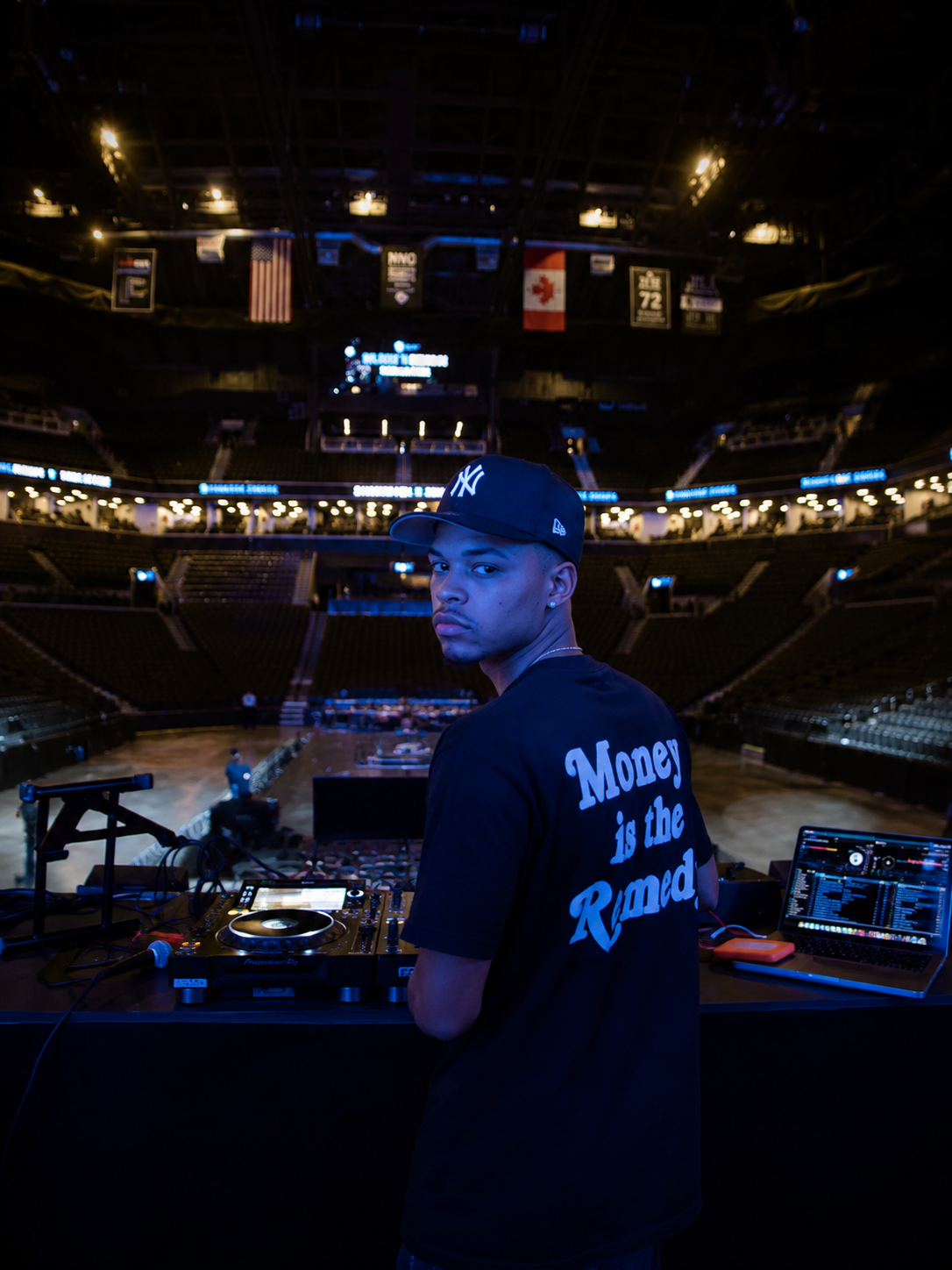 CJ WestCoast at a live arena